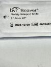 BEAVER Safety Sideport Knife 378231 Exp. 12-2023 (#A4) 378231 Safety Sideport Knife