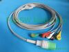 PANSWMED ECG-10093 ecg cable SPO2 Probe
