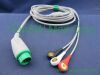 PANSWMED ECG-10094 compatible cardioline elife 700 ecg cable SPO2 Probe