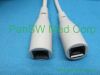 PANSWMED IBP-10028A compatible dual heads IBP cable for GE SPO2 Probe