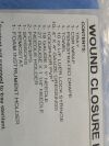 BUSSE Lot of 2 Wound Closure Kit 4107 Exp. 02-2021 (J14) 4107 Wound Closure Kit