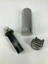 RUSCH 130101 Stubby Stainless Steel Laryngoscope Textured Handle