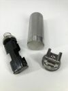 RUSCH 130101 Stubby Stainless Steel Laryngoscope Textured Handle