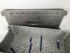 21 1/2" X 10" X 5 1/4" Surgical Cases
