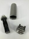 RUSCH 110601 Stubby Stainless Steel Laryngoscope Textured Handle