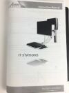 AMICO Adjustable Height Monitor & Keyboard Arm AHM (new ) Wall Mount