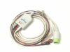 SPACELABS 700-0008-08 3 Lead ECG Shielded Trunk Cable  Snap 3 Leads