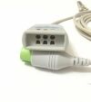 SPACELABS 700-0008-08 3 Lead ECG Shielded Trunk Cable  Snap 3 Leads