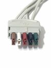AMC CB-82595R 5 Lead Cable E Advantage Medical Cables CB-82595R 5 LEAD ECG CABLE  Lead wire