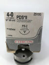 ETHICON Z513G 4-0 PDS II, PS-2, 19mm 3/8c Reverse Cutting, 18inch - Box of 11 Sutures Sutures