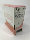 ETHICON Y215H 3-0 MONOCRYL, RB-1, 17mm 1/2c Taper, 27inch ~ Pack of 34 Sutures