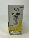 ETHICON 1630H SURGICAL GUT SUTURE PLAIN PRECISION POINT REVERSE CUTTING SIZE 30 NEEDLE PS2 BX of 31 Sutures