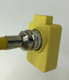 AMVEX Chemetron Medical Air Yellow Hose Assembly 15'