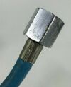 CHEMETRON N2O DISS HEX NUT N2O Nitrous Medical Gas Hose Assembly 15' N2O DISS HEX NUT Chemetron Male Conductive 1/4