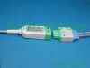 PANSWMED XDX-10021 XDX-10022 compatible Datascope ECG trunk and leads SPO2 Probe