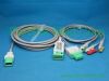 PANSWMED XDX-10021 XDX-10022 compatible Datascope ECG trunk and leads SPO2 Probe