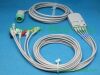 PANSWMED XDX-10026 compatible Siemens ECG trunk and leads  SPO2 Probe