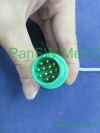 PANSWMED EKG-10060 compatible ten leads ECG cable for Bruker SPO2 Probe