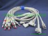 PANSWMED EKG-10034 compatible Philips TC 30 TC 50 ECG leads ten leads  SPO2 Probe