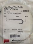 COOK G00453 Fixed Core Wire Guide Safe-T-J Curved, 145cm (X)