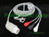 PANSWMED ECG-10013 compatible Codemaster M1723B patient cable SPO2 Probe