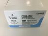 ETHICON C841G Polypropylene Sutures, Blue Monofilament 8 Strands Per Pack, Box of 12 Pieces Exp 04/2023 H2121