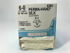 ETHICON 639G Perma-Hand Silk Black Braided 11mm 3/8c, 18" Bx/25 Sutures