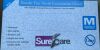 SURECARE Nitrile Examination Gloves Blue 5 Mil Powder free, Latex free,  Box of 100 Gloves