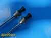 OLYMPUS Lot of 2  A20906 Cysto-Sheath Obturator, 22 Fr, Color Code: Green