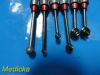ZIMMER 18X  Hall Surgical Assorted Osteon Burs W/ Bur Rack 5038-09