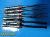 ZIMMER 18X  Hall Surgical Assorted Osteon Burs W/ Bur Rack 5038-09