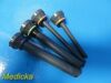 ETHICON Lot of 4 Et-Hicon 512 Purple,511 Green, 355 Orange Reusable Instrument Set