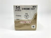 ETHICON 687G Chromic Gut 5-0 P-3 18" Suture Absorbable Chromic Gut 5-0 P-3 18" Suture Absorbable