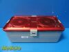 CODMAN 50-8948 Sterilization Storage Container  Quad-Lock, 22.5"x11"x8.25"