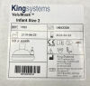 KING SYSTEMS Size 2 Anesthesia Infant Mask 1925 Disposable Anesthesia Masks Infant Size 2 King Systems