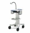 WELCH ALLYN 401393 21 x 22 x 34 inch Cart with baskets & cable arm acquisition unit holder EKG