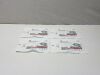 3M Lot of 10 Tegaderm CHG 1657  Exp.2022-05  (A11) 1657 Tegaderm CHG