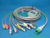 PANSWMED EKG-10063 comaptible CU medical ten leads ECG cable SPO2 Probe