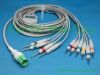 PANSWMED EKG-10063 comaptible CU medical ten leads ECG cable SPO2 Probe