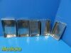 VOLLRATH Lot of 5 Dittmar  Stainless Steel  Surgical Instrument Tray