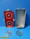 CODMAN 50-8741 Quad Lock  Container System W/ 50-8948 Lid (C.C: Red)