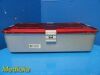 CODMAN 50-8741 Quad Lock  Container System W/ 50-8948 Lid (C.C: Red)