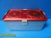 CODMAN 50-8743 Container System W/ 50-8948 Lid & 2X Retention Plates