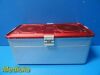 CODMAN 50-8743 Container System W/ 50-8948 Lid & 2X Retention Plates