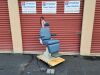 RELIANCE 7000HFC w New Custom Denim Upholstery (Side and Foot Control) Exam Chair