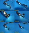 STRYKER Maxillofacial Stryker Surgical Oral Maxillofacial ENT Lighted Retractor Set