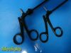 V. MUELLER 2X  LA8247 Biopsy Punch, Serrated 5mm x 35cm W/ Hook Scissors