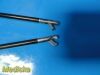 V. MUELLER 2X  LA8247 Biopsy Punch, Serrated 5mm x 35cm W/ Hook Scissors