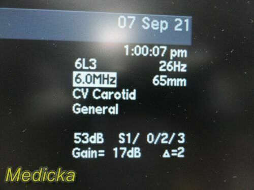SIEMENS Medical Acuson 6L3 (08241112) Linear Array Ultrasound Transducer