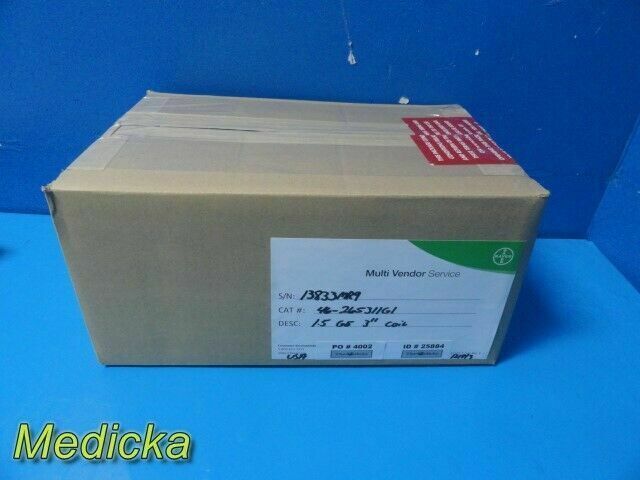 GE Medrad P/N 46-265311G1 Coil 3" Small Round Surface Coil, 0.5T